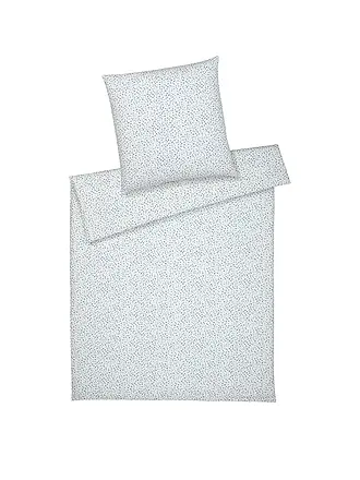 ELEGANTE | Flanell Bettwäsche PREPPY 70x90cm/140x200cm Rose | hellblau